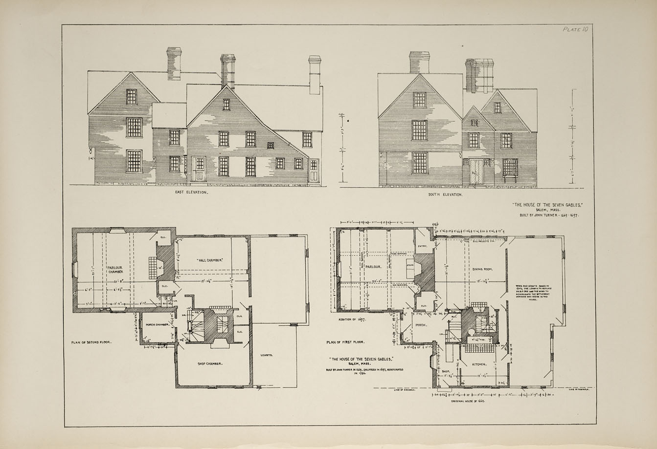 Decorative Arts Measured Drawings Of Some Colonial And Georgian Houses
